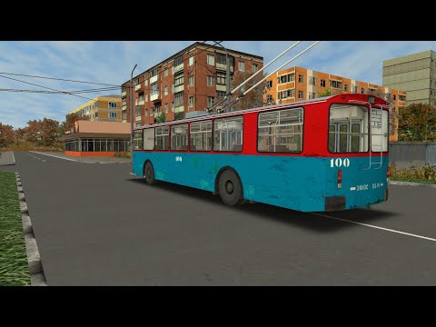 Видео: Карта Твери для OMSI 2: от Театральной площади до Комсомольской
