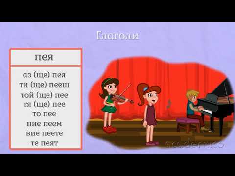 Видео: Спрежение на глагола - Български език 5 клас | academico