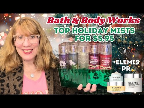 Видео: Лучшие праздничные спреи Bath & Body Works за $5,95 + Elemis PR