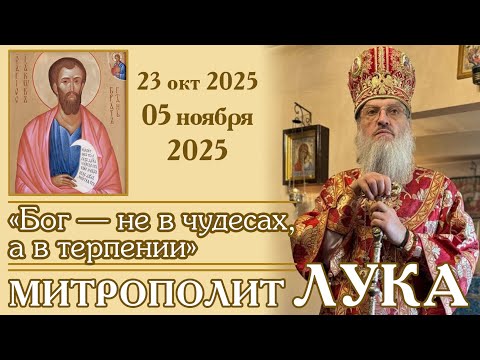 Видео: «Бог — не в чудесах, а в терпении»