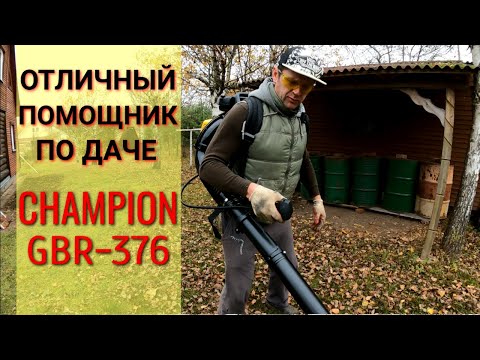 Видео: Теперь уже НЕЗАМЕНИМЫЙ дачный помощник CHAMPION GBR 376