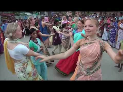 Видео: Расика Нам дас  ХАРИНАМА Гаурапурнима 14.03.2014