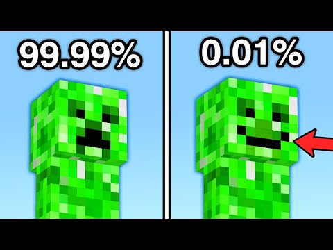 Видео: РЕДКИЕ МОБЫ В Minecraft