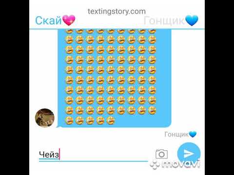 Видео: Переписка которая могла оборвать жизнь.../ Гонщик и Скай/Щенячий патруль