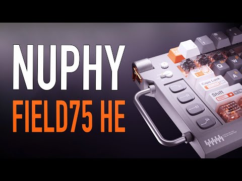 Видео: ПЕРВАЯ МАГНИТКА! Обзор NuPhy FIELD75 HE (#nuphy #wooting #wooting60he #Magnetic)