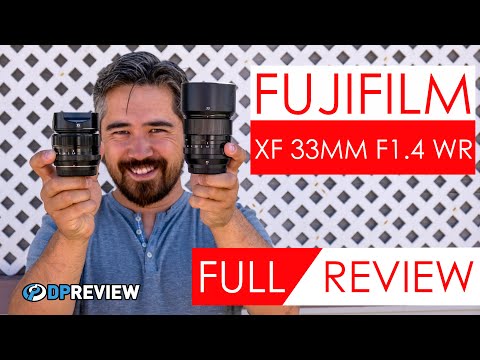 Видео: Обзор Fujifilm XF 33mm F1.4 LM WR (в сравнении с Fujifilm 35mm F1.4)
