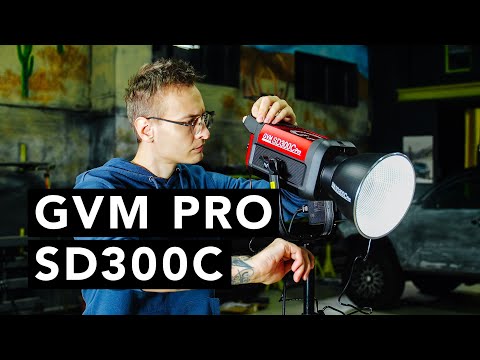 Видео: Обзор GVM Pro SD300C - RGB моноблок в качественном исполнении.