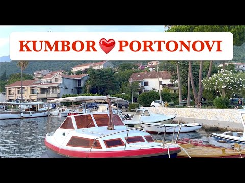 Видео: Прекрасный Кумбор Портонови в Черногории 2025 | Beautiful Kumbor Portonovi in ​​Montenegro