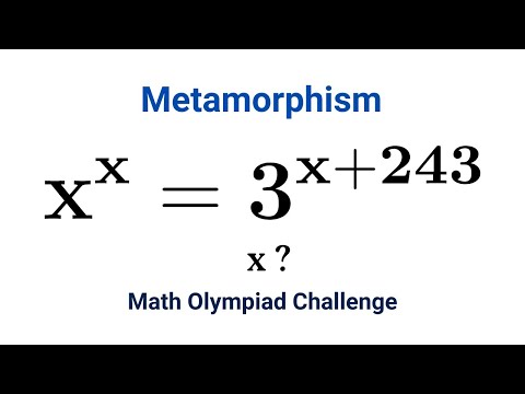 Видео: Решение показательных уравнений с использованием метода метаморфизма | Задача уровня математическ...