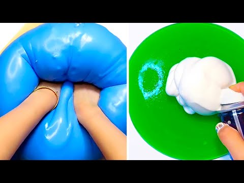 Видео: Удовлетворяющая слизь ASMR | Расслабляющее видео слизи #  471