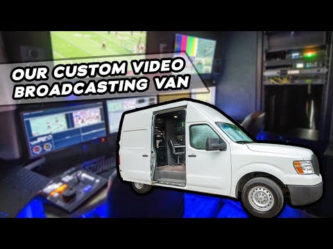 Видео: Наш специальный фургон для видеотрансляции
