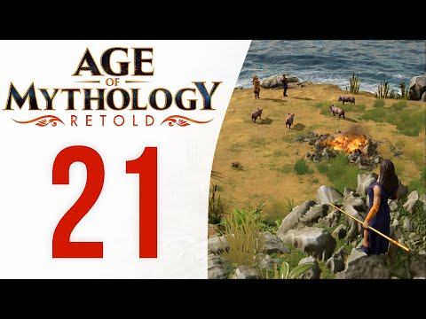 Видео: Старые друзья ⚡ Прохождение Age of Mythology: Retold #21 [Падение трезубца]