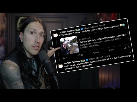 Видео: Почему Варг Викернес так на меня злится