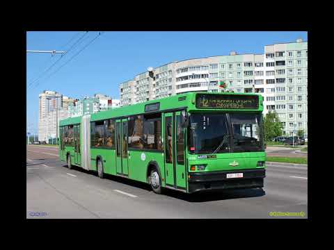 Видео: Информатор автобусного маршрута № 42 г.Минска с озвучкой Эдуарда Данченко