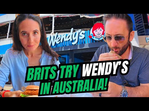 Видео: БРИТАНЦЫ ВПЕРВЫЕ ПОПРОБОВАЛИ WENDY'S!!!