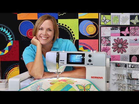 Видео: 10 вещей, которые мне ОЧЕНЬ нравятся в машине BERNINA 570 Quilters Edition с функцией вышивания