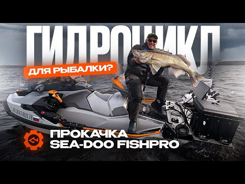 Видео: ГИДРОЦИКЛ ДЛЯ РЫБАЛКИ, прокачка Sea-Doo FishPro, MAIN TARGET BOATS