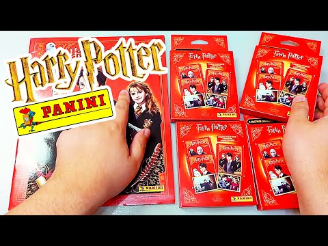 Видео: Фотки Гарри Поттера! Panini альбом РУКОВОДСТВО ДЛЯ МАГОВ И ВОЛШЕБНИЦ