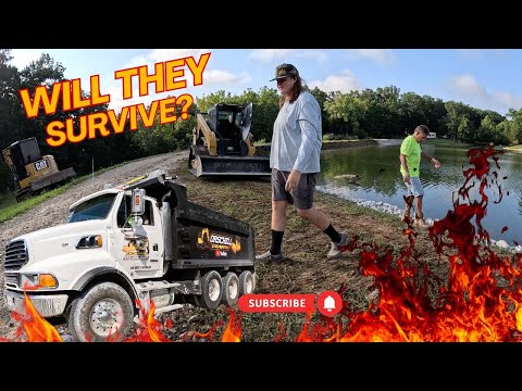 Видео: День из жизни подрядчика по земляным работам, борющегося с трудной работой и ужасными погодными у...