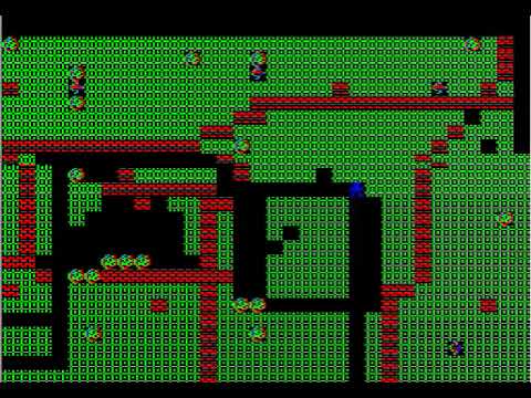Видео: БК-0010, игра Diamond (1989)