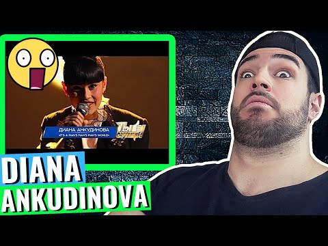 Видео: DIANA ANKUDINOVA диана анкудинова -Its A Mans World - REACTION!