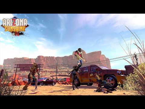 Видео: Под пение зомби шаро*бимся по военной базе ► (no)мемное прохождение: Arizona Sunshine Remake №3