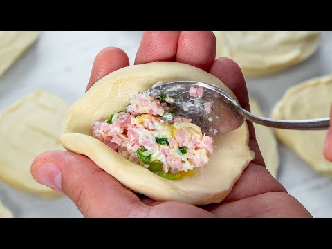 Видео: С тех пор, как узнала про эту закуску, готовлю ее на все праздники. Со слоеным тестом!