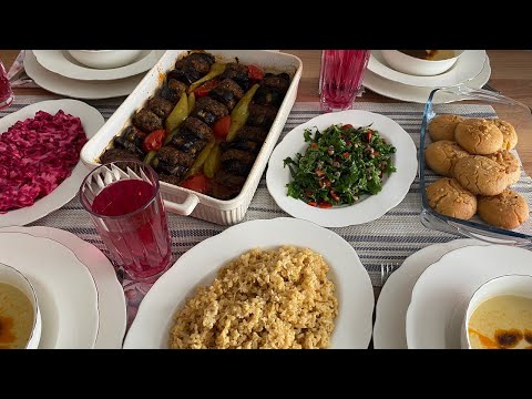 Видео: Подготовка стола для гостей на ифтар🌸 | Гостевой ужин | Меню ужина 🌱