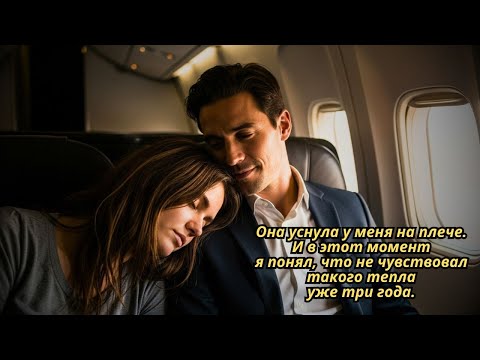 Видео: Бедная мать одиночка засыпает на плече вдовца миллиардера во время перелёта  Что случилось потом...