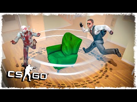 Видео: ДВА РАУНДА ОН НЕ МОГ ДОГНАТЬ!!! УГАРНЫЕ ПРЯТКИ В CS:GO!!!