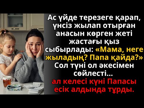 Видео: Жаңа әңгіме: 7 жастағы қыздың бір аузы сөзі әкесін үйге қайтарды | Ешкім естімеген әңгіме