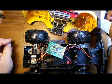 Видео: Ремонт машинки с пультом управления (радиоуправляемая)