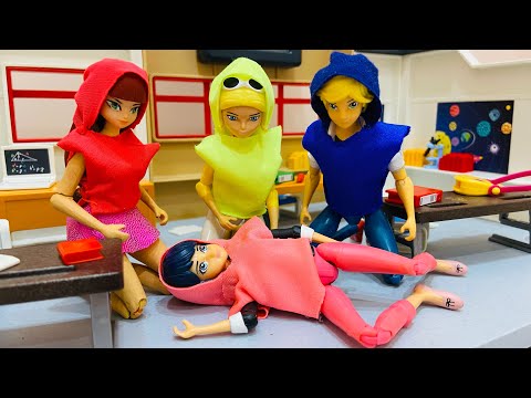 Видео: Кто сделал это с Маринетт?😧 Кто из одноклассников предатель в AMONG US?