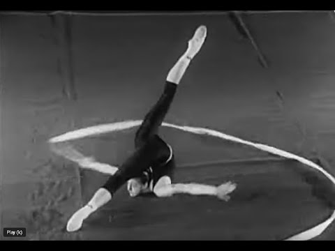 Видео: Художественная гимнастика, упражнения с лентой