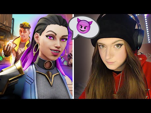 Видео: Поддельный актёр озвучки Рейны Тролли VALORANT Pt.2 (при участии Kozee)