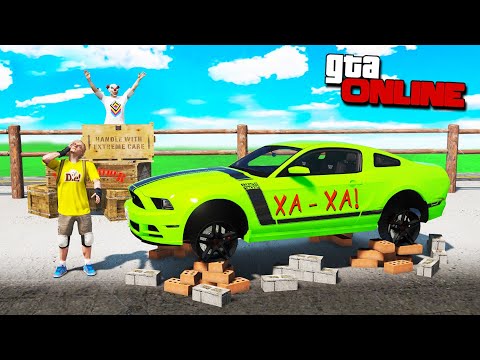 Видео: БИТВА АВТОУГОНЩИКОВ В ГТА 5 ОНЛАЙН! ИЗДЕВАЮСЬ НАД ДИМКОЙ ПОСТАВИЛ ТАЧКИ БЕЗ КОЛЕС! БИТВА ВОРОВ ГТА 5