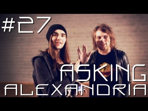 Видео: Asking Alexandria короткое интервью / Девять Целых