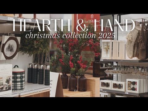 Видео: НОВАЯ РОЖДЕСТВЕНСКАЯ КОЛЛЕКЦИЯ 2025 ОТ HEARTH & HAND || Target Shop With Me