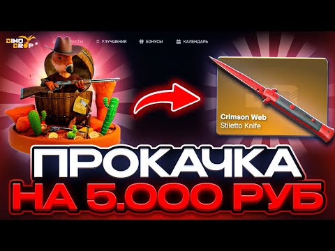 Видео: DINODROP ПРОКАЧКА ПОДПИСЧИКА НА 5.000 ТЫСЯЧ ! НА АККАУНТЕ С МИНУСОМ В 100 ТЫСЯЧ НА ДИНОДРОП !