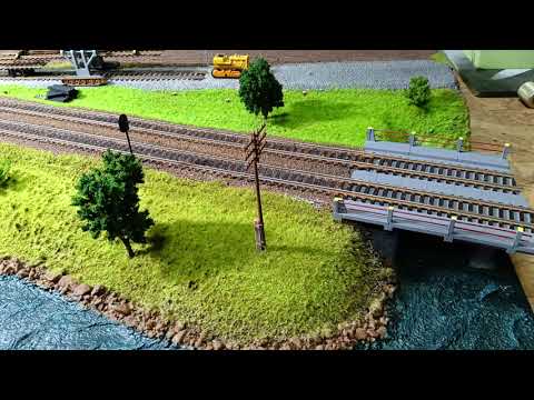 Видео: Макет железной дороги и материалы для него.