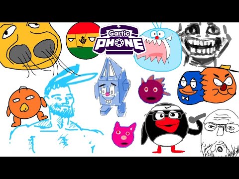 Видео: Gartic Phone с Ze6ypo | Смешарики добрые, круглые, смешные, ахахахах