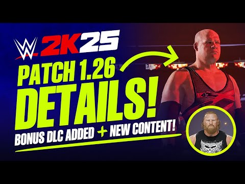 Видео: WWE 2K25 Патч 1.26: добавлены бонусные DLC и разблокируемые предметы, возвращается Брок Леснар, д...