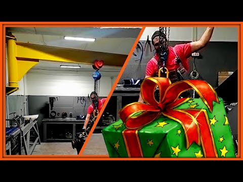 Видео: Кран консольный на 1500кг. Розыгрыш приза