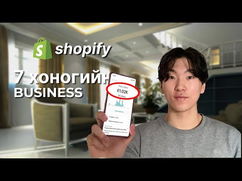 Видео: DROPSHIPPING ТУРШИЖ ҮЗЭВ