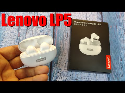 Видео: Lenovo LP5 (LivePods) Обзор TWS Наушников