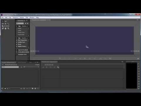 Видео: Урок №2 Создание проекта + рабочее пространство Adobe Premiere Pro