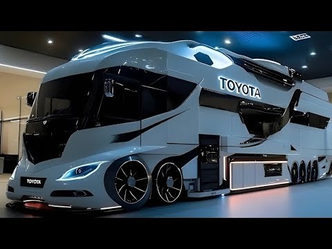 Видео: Новый Toyota Motorhome 2026 – Роскошь на колёсах | 420 л.с., гибрид и премиум-интерьер