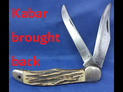 Видео: Ремонт ножей Kabar Hunter