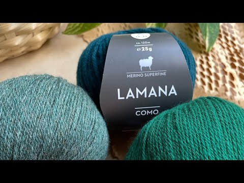Видео: Невесомый меринос Lamana Como 🌿