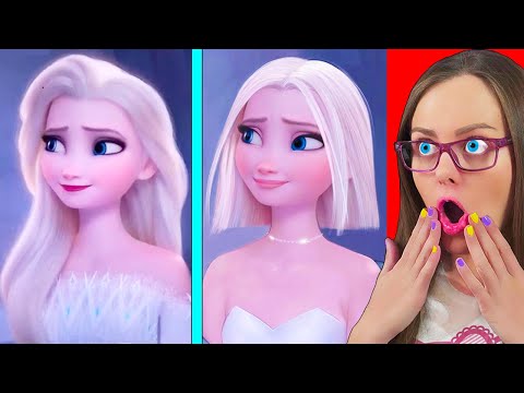 Видео: ПОПРОБУЙ НЕ СКАЗАТЬ ВАУ ЧЕЛЛЕНДЖ! Нереальный преображения принцесс! Моя реакция на видео ИЗ TIKTOK